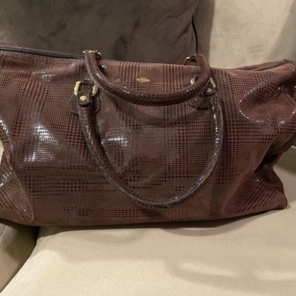 New Isanti Leather Duffle Bag - Picture 1 of 12